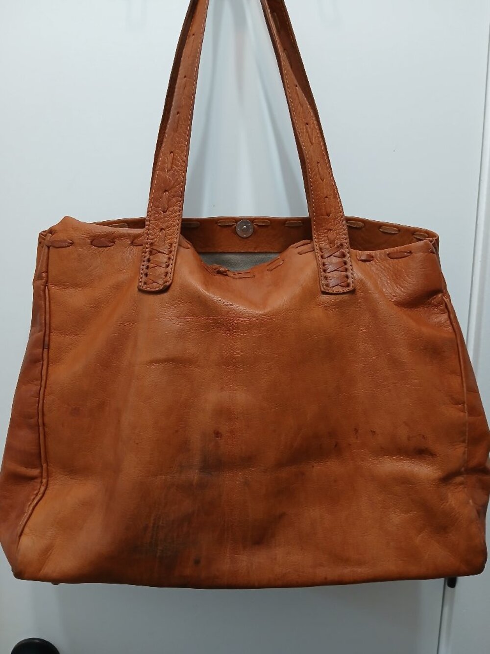 Custom Hand Made Leather Mail Bag